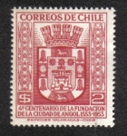 Stamps Chile -  400 Aniversario de la fundación de Angol