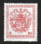 Stamps Chile -  400 Aniversario de la fundación de Osorno