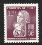 Stamps Chile -  Campaña Mundial Contra El Hambre