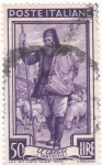 Stamps Italy -  pastor de ovejas