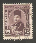 Sellos de Africa - Egipto -  229 - Rey Farouk 