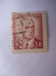 Stamps Czechoslovakia -  Edvar Benes  (1884-1948)