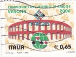 Stamps Italy -  campeonato del mundo de Bridge en Verona