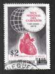 Stamps Chile -  Hearth World Month Surcharged