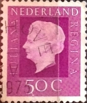 Sellos de Europa - Holanda -  Intercambio 0,20 usd 50 cents. 1972