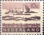 Stamps Netherlands -  Intercambio 0,20 usd 10 cents. 1963