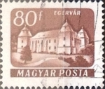 Stamps Hungary -  Intercambio 0,20 usd 80 f. 1961