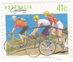 Stamps Australia -  cicling