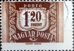 Stamps Hungary -  Intercambio 0,20 usd 1,20 ft.1958