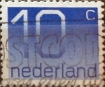 Stamps Netherlands -  Intercambio 0,20 usd 10 cents. 1976