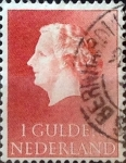 Stamps Netherlands -  Intercambio 0,20 usd 1 gulden 1954