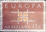 Stamps Netherlands -  Intercambio crxf 0,20 usd 12 cents. 1963