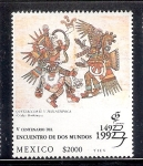 Sellos de America - Mxico -  V Centenario del Encuentro de Dos Mundos