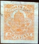 Stamps Hungary -  Intercambio 0,20 usd 2 filler 1900