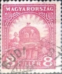 Stamps Hungary -  Intercambio 0,20 usd 8 filler 1926