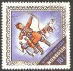 Stamps : Asia : Mongolia :  Deporte nacional