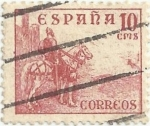 Stamps Spain -  EL CID. VALOR FACIAL 10 Cts. EDIFIL 1045