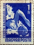 Stamps Hungary -  Intercambio 0,20 usd 1 ft. 1958