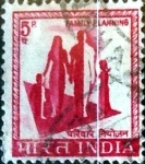 Stamps India -  Intercambio 0,20 usd 5 p. 1967