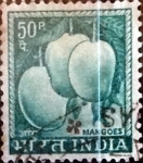 Stamps India -  Intercambio 0,20 usd 50 p. 1967