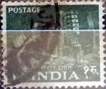 Stamps India -  Intercambio 0,20 usd 1 r. 1955