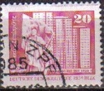 Sellos de Europa - Alemania -  ALEMANIA DDR 1973 Michel 1820 SELLO BERLIN PLAZA DE LENIN USADO