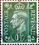 Stamps United Kingdom -  Intercambio 0,70 usd 1,5 p. 1950