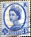 Stamps United Kingdom -  Intercambio 1,40 usd 4 p. 1953