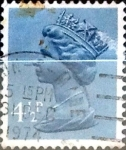 Stamps United Kingdom -  Intercambio 0,20 usd 4,5 p. 1973