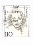 Stamps Germany -  Marlene Dietrich