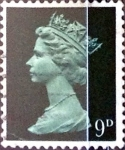 Stamps United Kingdom -  Intercambio 0,30 usd 9 p. 1967