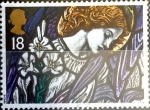 Stamps United Kingdom -  Intercambio 0,25 usd 18 p. 1992