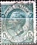 Sellos de Europa - Italia -  Intercambio 0,30 usd 5 cents. 1906