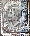 Stamps Italy -  Intercambio 0,35 usd 15 cents. 1919