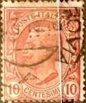 Stamps Italy -  Intercambio 0,30 usd 10 cents. 1906