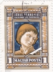 Stamps Hungary -  Janus Pannonius- poeta