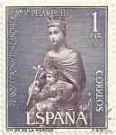 Stamps Spain -  75 ANIVERSARIO DE LA CORONACIÓN DE LA MERCÈ. MARE DE DÉU DE LA MERCÈ.EDIFIL 1523