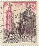 Sellos de Europa - Espa�a -  SERIE TURISTICA, II GRUPO. Nº15 LA CATEDRAL DE SEVILLA. EDIFIL 1647