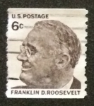 Sellos de America - Estados Unidos -  Franklin D. Roosevelt