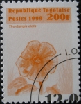 Stamps Africa - Togo -  Thumbergia alata