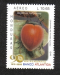 Stamps Honduras -  90 Aniversario Banco Atlántida