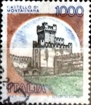 Stamps Italy -  Intercambio 0,20 usd 1000 liras 1980