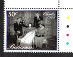 Stamps Bahamas -  El Bautizo del Principe Jorge