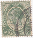 Stamps South Africa -  rey George V