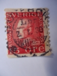 Stamps Sweden -  Rey Gustavo V (S/Suecia:13)