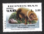 Stamps Honduras -  Fauna Silvestre En Peligro de Extinción