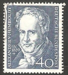 Stamps Germany -  180 - Centº de la muerte de Alexander von Humboldt