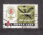 Stamps Russia -  Año Internacional de Lucha contra la Malaria