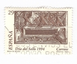 Stamps Spain -  Edifil 3287.Dia del sello 1994. Buzones