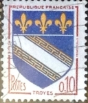 Sellos de Europa - Francia -  Intercambio 0,20  usd 10 cent. 1963